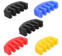 VICASKY 5pcs Violin Mute Volume Reducer Rubber Claw Style Mute Violin for String Instrument Practice Noise Reduction