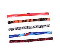 VICASKY 5pcs Women's Elastic Sports Headband Hair Bands for Thick Hair Sweatband Headdress Moisture Absorbing Yoga Fitness Hairband