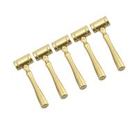 VICASKY 5Pcs Wooden Judge Hammer Role Play for Mallet with Loud Sound Creative Gavel for Lawyer Auctioneer and Courtroom Role Play