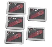 VICASKY 5pcs Wooden Kazoo Music Instrument for Adults and Beginners Easy to Learn and Portable for Kazoo Karaoke and Musical Performances