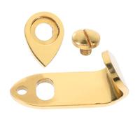 VICASKY 5sets Alto Saxophone Thumb Rest Replacement for Hand Support Arthritic Thumb Support for Arthritis Sax Metal Holder
