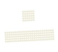 VICASKY 5sets Piano Keyboard Regulating Tools Felt Washers for Piano Key Balance Set 90pcs*5