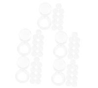 VICASKY 5sets Stove Covers Gas Stove Knob Protectors Child Safety Locks Top Accessories Oilproof Lock Knob Guards 10pcs*5