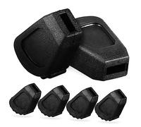 VICASKY 6 Pcs Drum Kit Rubber Feet Pads, Stool and Rack Protectors, Non-slip Instrument Throne Leg Covers for Floor and Hardware Protection