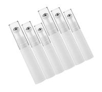 VICASKY 6 Pcs Roller Bottles for Essential Oils 5ml 10ml 15ml Small Vacuum Roll on Bottles White Caps Travel Rollerball Applicators for Eye Cream Serum Massage