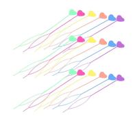 VICASKY 60pcs Boy Girl's Hair Beading Tools French Braiding Loops Tool Hair Dressing Accessories for Ponytail Styling Quick Beader Applicator for Girls