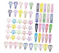 VICASKY 60pcs Cute Little Hair Clips Snap Hairpins for Birthday Cosplay Everyday Use Durable Hair Accessories for Women