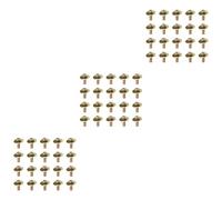 VICASKY 60pcs Drummer DIY Replacement Snare Screws for Snare Drum Mounting Hardwares Screw Musical Instrument