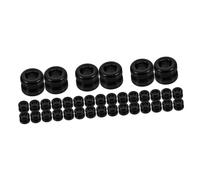 VICASKY 60pcs Folk Guitar String Bead Decorative Metal Bead for Acoustic Guitar Strings