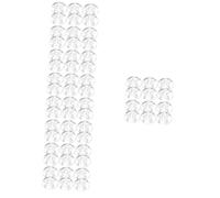 VICASKY 60pcs Guitar Effects Pedal Footswitch Mushroom Shaped Caps Protection Foot Nail Toppers for Guitar Effects Pedal for Music Studio and Live Performances
