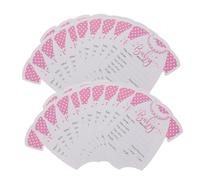 VICASKY 60pcs Monthly Cards for Shower Prediction Advice Cards for Parents Milestone Keepsakes for Boys and Girls for Celebrations and Wishes