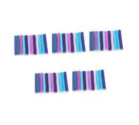 VICASKY 60pcs Polymer Clay Rods for DIY Crafts, Decorative Design Clay Bars, Healthy and Environmental Friendly Material, Can be Sliced Thick or Thin, for Nail Art and Hair Accessories