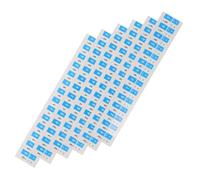 VICASKY 60pcs Removable Harmonica Note Stickers for Beginners Self-adhesive Key Labels for C Key Harmonicas Easy Apply Scale Marking
