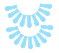 VICASKY 60pcs Silicone Ear Wax Remover Replacement Tips Soft Flexible Ear Scoop Covers for Adults Safe and Odorless Accessories for Home and Outdoor Use