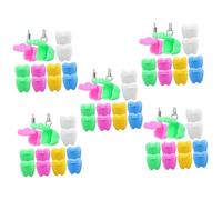 VICASKY 60pcs Tooth Box Keepsake Case for Boys and Girls Lost Teeth Storage Boy Girl Holder Keepsake Box for Memories Finish