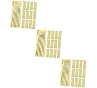 VICASKY 60pcs Ukulele Finger Guide Sticker for Fretboard Music Note Labels Guitar Trainer Notes for Beginners Practice Scale Stickers