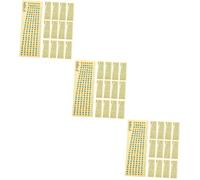 VICASKY 60pcs Ukulele Fingerboard Guide Stickers for Beginners Guitar Scale Markers Note Stickers for Practice Music Learning Tool