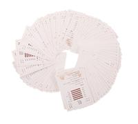 VICASKY 64pcs I Ching Divination Card with Yin Yang Symbols and Book of Changes Chinese Hexagrams Deck for Spiritual Practice Fortune Telling and Personal Growth