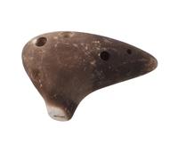 VICASKY 6hole Mini Ocarina Ceramic Pocket Instrument Key Portable Musical Ocarina for Travel and Home Decorative