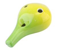 VICASKY 6holes Ceramic Ocarina Gradual Musical Instrument for Beginners Easy to Learn Ocarina for Boys and Girls and Adults Great for Music and Home Decor