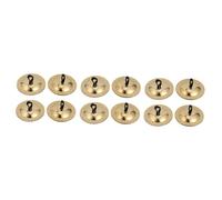 VICASKY 6pairs Creative Mini Cymbals Finger Instruments for Boys and Girls Safe and Comfortable Musical Toys