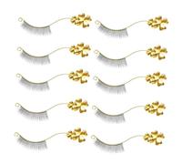 VICASKY 6pairs Eyelash Wearing Board Eyelash Display Tool for Grafting and False Lash Application Professional Salons Resistant Design