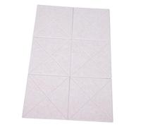 VICASKY 6pcs Acoustic Wall Soundproof Padding Sound Insulation Self-adhesive Panels Wall Panels for Home Soundproofing Acoustics for Rooms