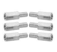 VICASKY 6pcs Bicycle Bolts Training Wheel Bracket Bolts Rear Axle Extender for Boy Girl Bike Side Wheel Support Extension