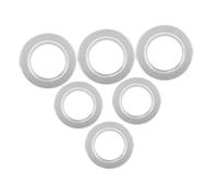 VICASKY 6Pcs Birds Nest Box Hole Guards Protectors for Bird House Prevent Biting Suitable for Parrot Breeding Cage Easy to Clean and Durable
