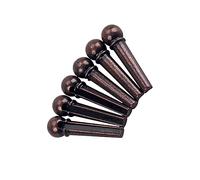 VICASKY 6pcs Copper Guitar Bridge Pins for Acoustic Folk Guitars Strong Portamento Enhanced Sweep Picking Volume