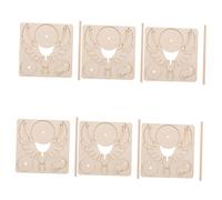 VICASKY 6pcs DIY Balance Bird Toy Set for Kids - Wooden Balancing Eagle Craft Kit to Enhance Motor Skills and Creativity - Educational STEM Science Game for Children