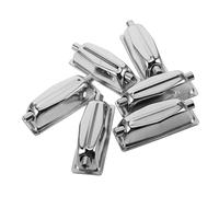 VICASKY 6pcs Double End Metal Snare Drum Lug Connectors Electroplated Hardware for Snare and Bass Drums Easy Installation Complete Enhanced Stability and Performance