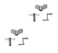 VICASKY 6pcs Drum Tuning Keys Set Percussion Tuning Tools for Drummers for Snare for Beginners and Professionals