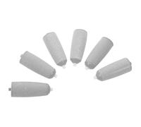 VICASKY 6PCS Electric Foot File Replacement Rollers for Dead Skin Removal Coarse and Fine Grinding Heads Compatible with Pedicure Tools Portable Travel-Friendly Foot Care Accessories
