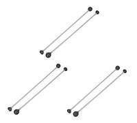 VICASKY 6pcs Ergonomic Xylophone Mallets Soft Lightweight Percussion Sticks for Marimba and Glockenspiel for Beginners and Professionals Musical Styles