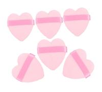 VICASKY 6pcs Fluffy Powder Puff for Loose Powder Foundation Makeup Tools Versatile Gentle Face Sponges for Setting Makeup Travel Friendly Stylish Design