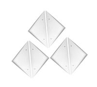 VICASKY 6pcs Foosball Table Triangle Corners Plastic Edge Protectors for Game Table Repair for Home Office Events Easy Installation Low Maintenance