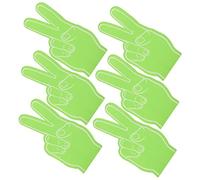 VICASKY 6Pcs Giant Foam Finger Cheerleading Hand Funny Foam Glove for Sports Events Festivals and Parties for Fans and Celebrations