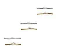 VICASKY 6pcs Girl Headband Crown Headband Newborn Decorative Tiara Hair Jewelry Multi Options