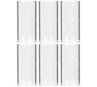 VICASKY 6pcs Guitar Finger Protector Glass Fingertip Covers for Practice Fret Guard Finger Covers for Guitarists