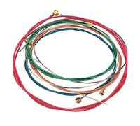 VICASKY 6pcs Guitar String Set Steel Strings for Acoustic Classical Guitar for Beginners Practice