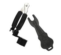 VICASKY 6pcs Guitar String Winder Tool for Changing Strings Pin Remover for Stringed Instruments Practical Luthier Tool for Guitar and Bass Repair