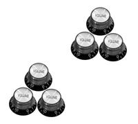 VICASKY 6pcs Guitar Volume Knobs for Electric Guitar Replacement Volume Tone Control Knobs Parts for Sound Control