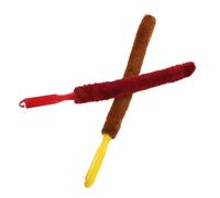 VICASKY 6pcs Guzheng Cleaning Professional Clean Supplies Delicate Cleaning Tools for Instrument Use in Music Practice Dust Cleaner Tiny Brushes for Random Color Random Style