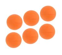 VICASKY 6pcs High Bounce Rubber Practice Balls for Squash Training Lightweight Hollow Mini Bouncy Balls for Reaction and Hand-eye Coordination Exercise Portable for Beginners