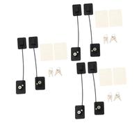 VICASKY 6pcs Home Refrigerator Door Lock Latch Catch Boy Girl Safety Locks for Fridge Boys and Girls Safety