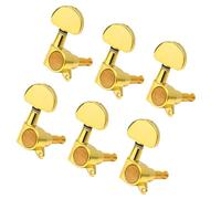 VICASKY 6pcs Large Handle Tuning Pegs for Electric Wooden Guitar Accurate Guitar Tuning Keys for and Replacement