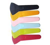 VICASKY 6pcs Magnetic Scissor Protector Covers Set with Shears Case for Kitchen and Hair Cutting Multi-color Magnetic Scissor Holder for Fridge