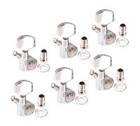 VICASKY 6pcs Metal Guitar Tuning Pegs Instrument Accessories for Acoustic Guitar String Fix and Sound Improvement for Beginners