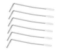 VICASKY 6pcs Metal Vibrato Arm Whammy Bar for Electric Guitar Tremolo Bridge Arm Set Thread Direct Insert Guitar Parts